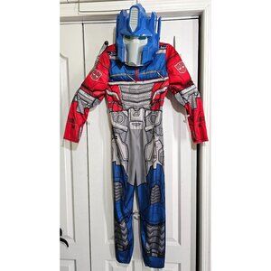 Transformers Optimus Prime Boys Muscle Costume 7-8 Halloween Disguise Kids Boys